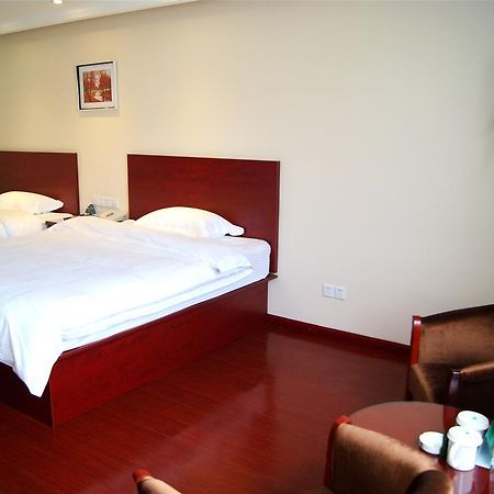 Greentree Inn Anhui Guangde Zhongyang Lecheng Business Hotel Esterno foto