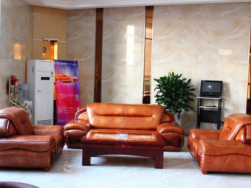 Greentree Inn Anhui Guangde Zhongyang Lecheng Business Hotel Esterno foto