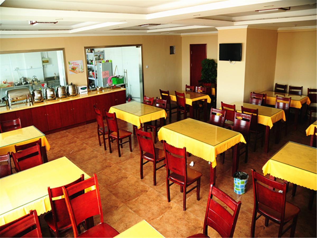 Greentree Inn Anhui Guangde Zhongyang Lecheng Business Hotel Esterno foto